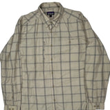 Patagonia Checked Shirt - XL Beige Cotton