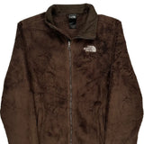 The North Face Fleece Jacket - Large Brown Polyester