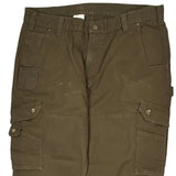 Carhartt Cargo Trousers - 37W 30L Brown Cotton