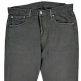 501 Levis Jeans - 32W 30L Grey Cotton