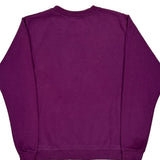 Blank Gildan Sweatshirt - Large Purple Cotton Blend