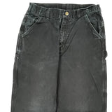 Carhartt Carpenter Trousers - 30W 30L Grey Cotton