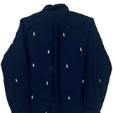 Ralph Lauren Shirt - Medium Navy Cotton