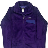 Patagonia Fleece Jacket - Medium Purple Polyester