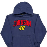Johnson 48 Chase Authentics Nascar Hoodie - Large Blue Cotton