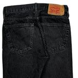 Levis Jeans - 31W 30L Black Cotton