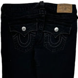 True Religion Skinny Jeans - 28W US 2 Black Cotton