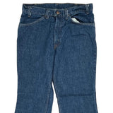 Made In USA Levis Flare Bell Bottoms Jeans - 32W 30L Blue Denim