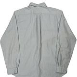 Ralph Lauren Striped Shirt - Large Blue Cotton