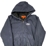 Corner Stone Jacket - Medium Gray Cotton