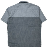 Ecko Unltd Short Sleeve Shirt - 2XL Blue Cotton