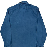 Wrangler Denim Shirt - XL Blue Cotton