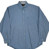 Tommy Hilfiger Shirt - Large Blue Cotton
