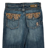Ecko Unltd Hip Hop Jeans - 34W 31L Blue Cotton