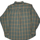 Woolrich Checked Flannel Shirt - XL Beige Cotton
