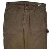 Dickies Carpenter Pants - 34W 30L Brown Cotton