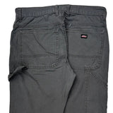 Dickies Carpenter Pants - 34W 31L Gray Cotton