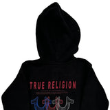Age 24 Months True Religion Graphic Hoodie - 2XS Black Cotton