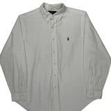 Ralph Lauren Shirt - Large White Cotton