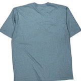 Carhartt T-Shirt - Large Blue Cotton