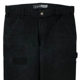 Carhartt Carpenter Trousers - 32W 31L Black Cotton