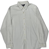 Polo By Ralph Lauren Shirt - Large White Cotton