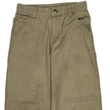 Age 12 Carhartt Carpenter Pants - Mediumw 30L Khaki Cotton
