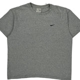 Nike T-Shirt - Small Gray Cotton