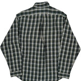 Ralph Lauren Checked Shirt - Large Green Cotton Blend