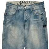 Jack & Jones Denim Shorts - 32W 12L Light Wash Denim
