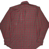 Ralph Lauren Checked Flannel Shirt - XL Green Cotton