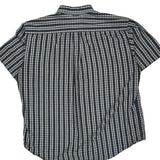 Tommy Hilfiger Checked Short Sleeve Shirt - XL Blue Cotton