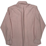 Ralph Lauren Striped Shirt - Large Red Cotton