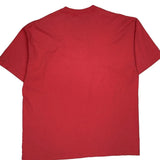 Girls Raised In The South Grits Single Stitch T-Shirt - 2XL Red Cotton