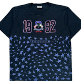 USA Olympic Team Reebok Graphic T-Shirt - XL Black Cotton