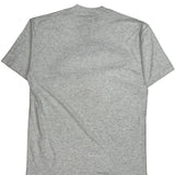 Warriors House Oneita Single Stitch T-Shirt - XL Gray Cotton