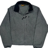 Timberland Fleece Jacket - Large Gray Polyester