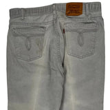 Levis Jeans - 33W 32L Grey Cotton