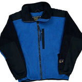 Made In USA Mountain Hard Wear Fleece Jacket - Medium Blue Polyester