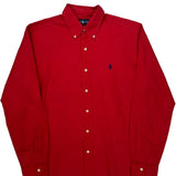 Ralph Lauren Shirt - Medium Red Cotton
