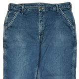 Carhartt Carpenter Jeans - 38W 30L Blue Cotton