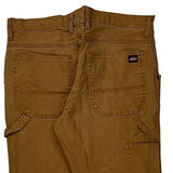 Dickies Carpenter Pants - 34W 29L Brown Cotton