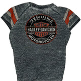 Harley Davidson Graphic T-Shirt - XL Grey Cotton