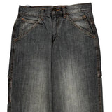 Age 16 Unbranded Carpenter Jeans - 28W 30L Grey Cotton