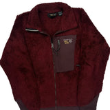 Mountain Hard Wear Fleece Jacket - Small Burgundy Polyester
