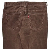 Levis Pants - 30W 30L Brown Corduroy