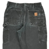 Carhartt Carpenter Trousers - 30W 30L Grey Cotton