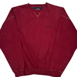 Chaps Ralph Lauren Sweatshirt - XL Red Cotton Blend