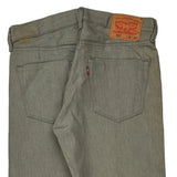 501 Levis Jeans - 32W 30L Gray Denim