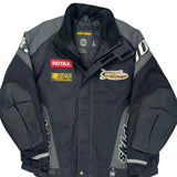 Bombardier Ski-Doo Motorcycle Ski Jacket - Large Black Nylon